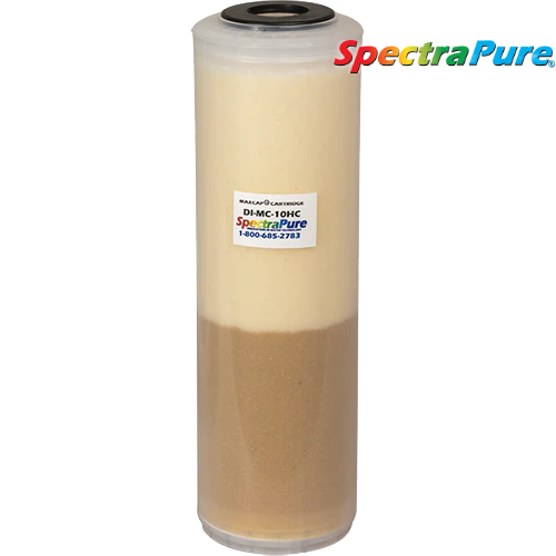 Деионизационный картридж длительного срока службы SpectraPure® MaxCap® High Capacity DI Cartridge - 10" -DI-MC-10HC
